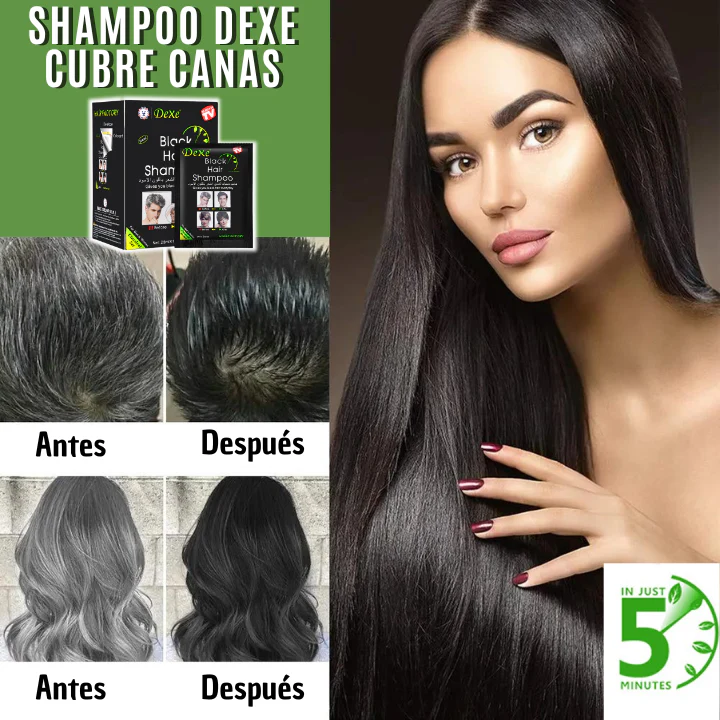 Dexe™ Shampoo Cubre Canas (Pack x 10 Sachets)